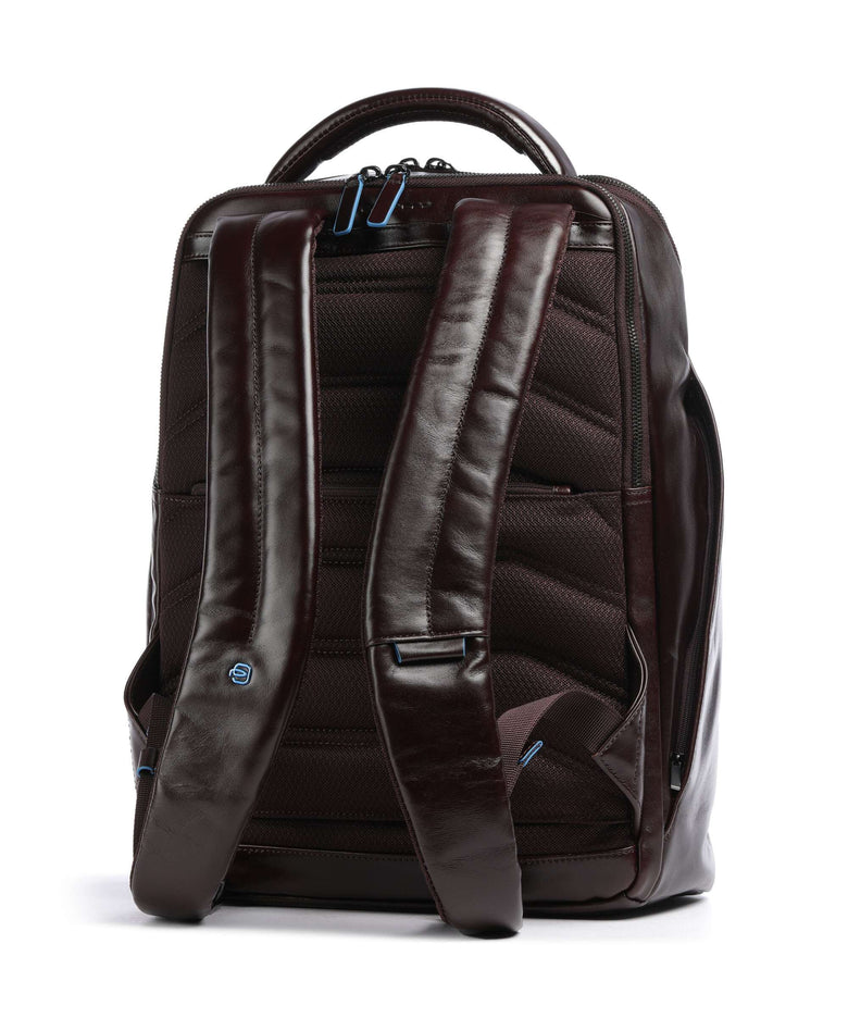 Piquadro Blue Square Backpack mogano