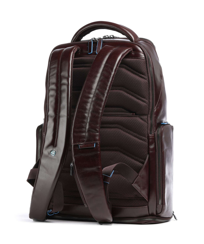 Piquadro Blue Square Backpack mogano