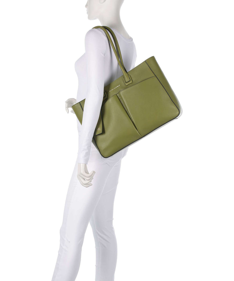 Piquadro Ashley Tote bag green