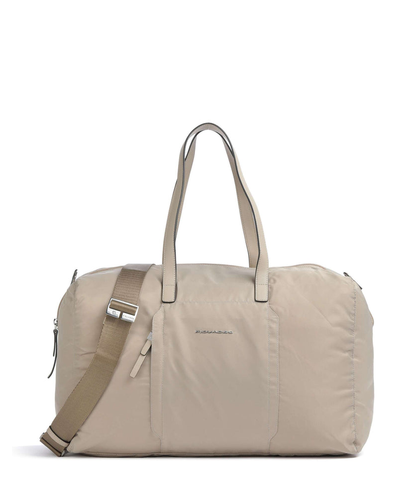 Piquadro W92T Weekend bag beige