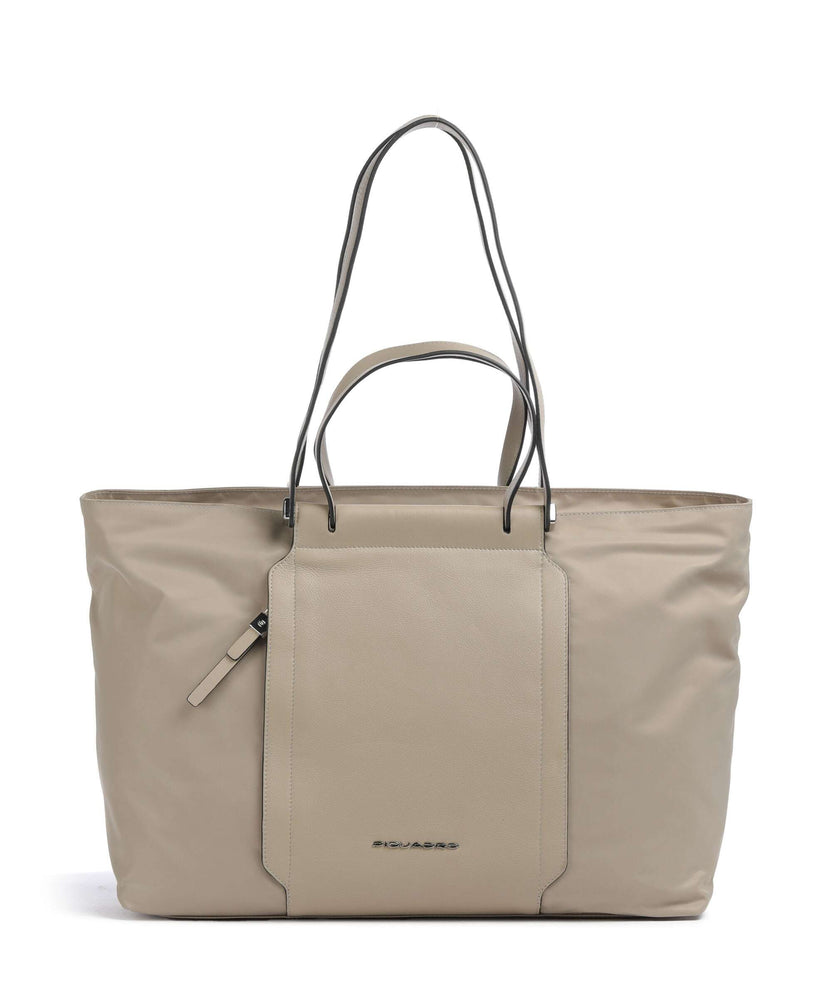 Piquadro W92T Tote bag beige