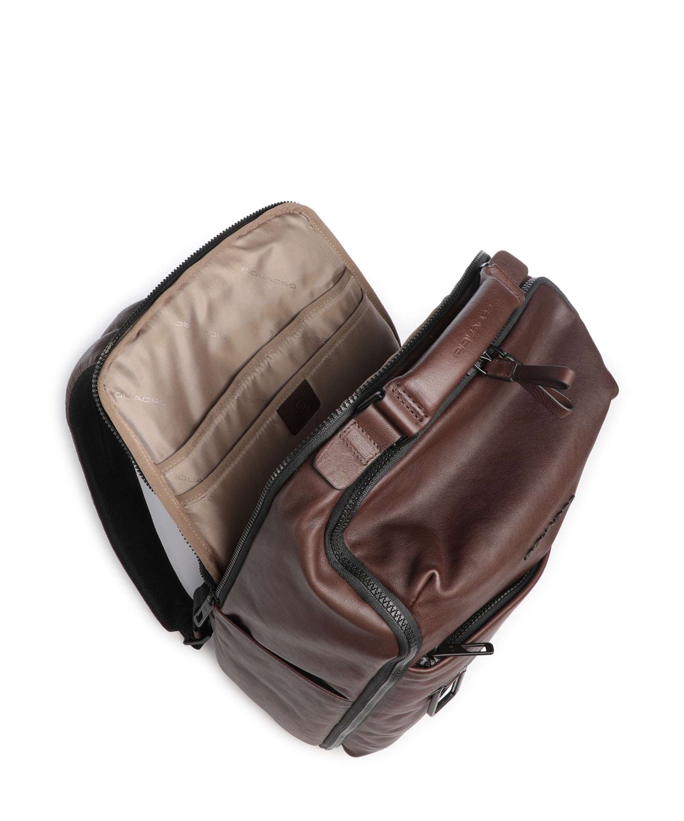 Piquadro Harper Travel backpack testa di moro