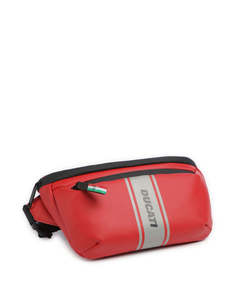 Piquadro Ducati C2OWD Fanny pack rosso
