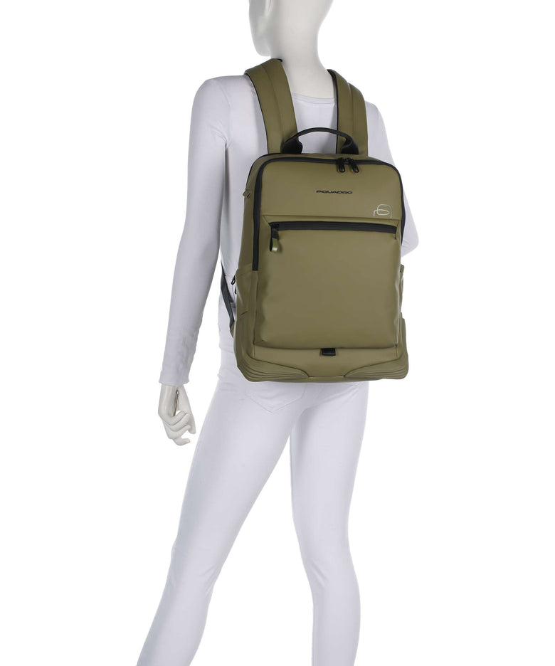 Piquadro C2OWD Backpack light green