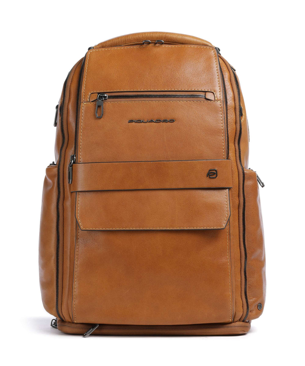Piquadro Solm Travel backpack beige