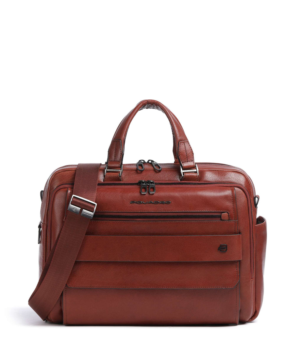 Piquadro Solm Briefcase cuoio
