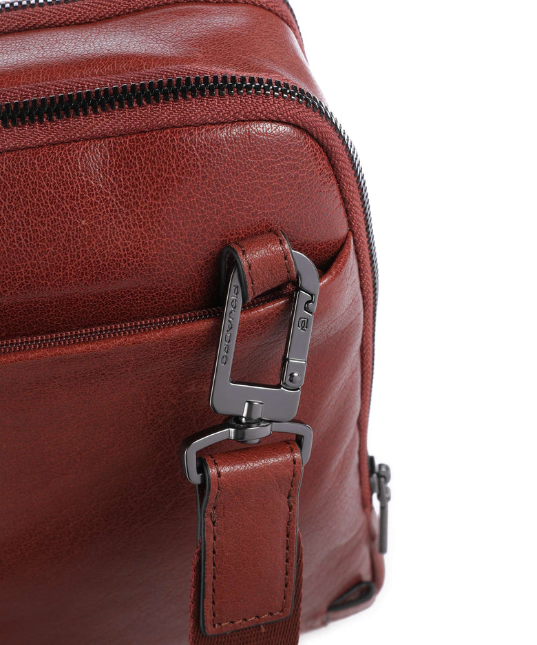 Piquadro Solm Crossbody bag cuoio