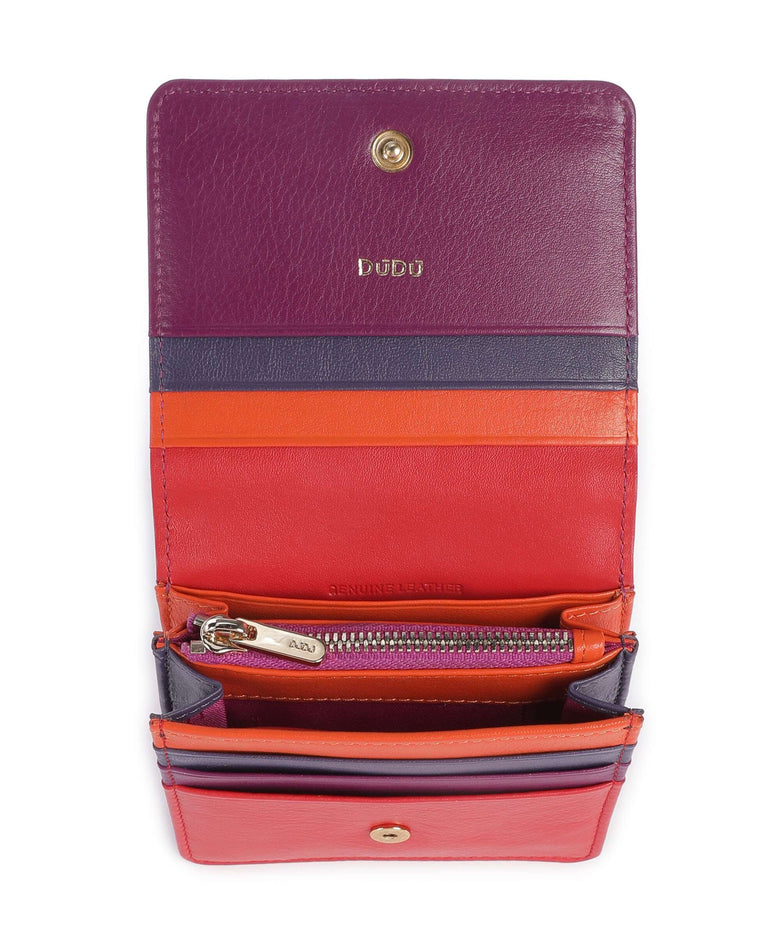 DuDu Bags Flores RFID Wallet fuchsia