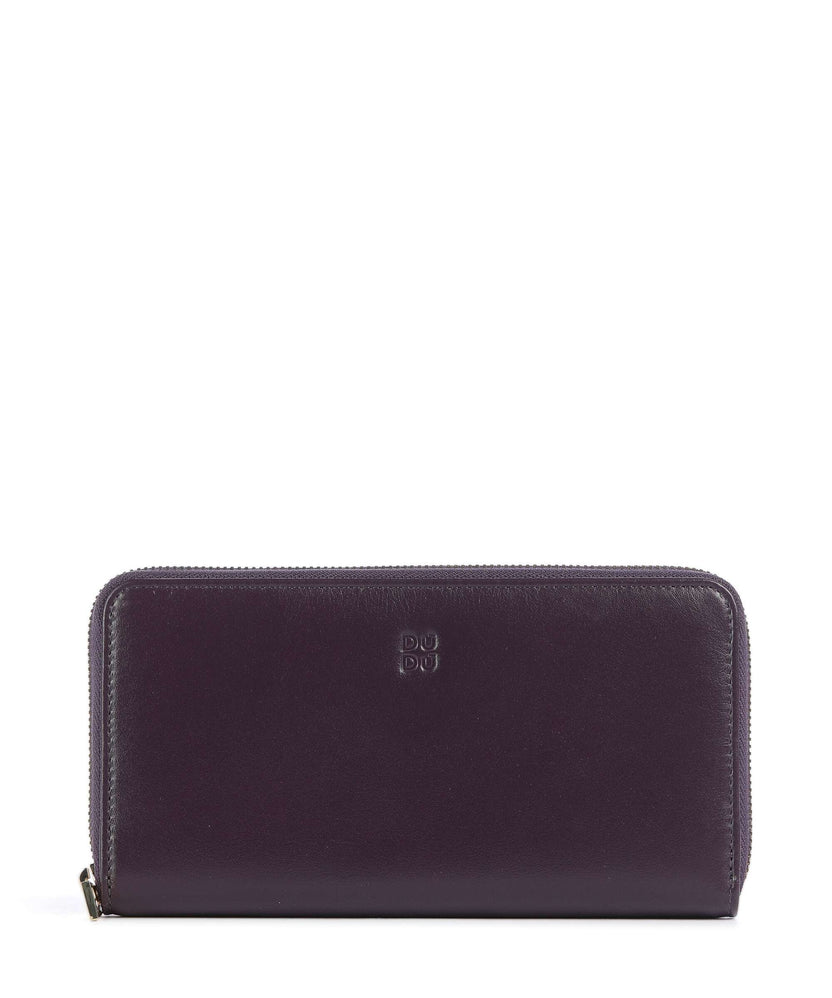 DuDu Bags Mauritius RFID Wallet deep purple