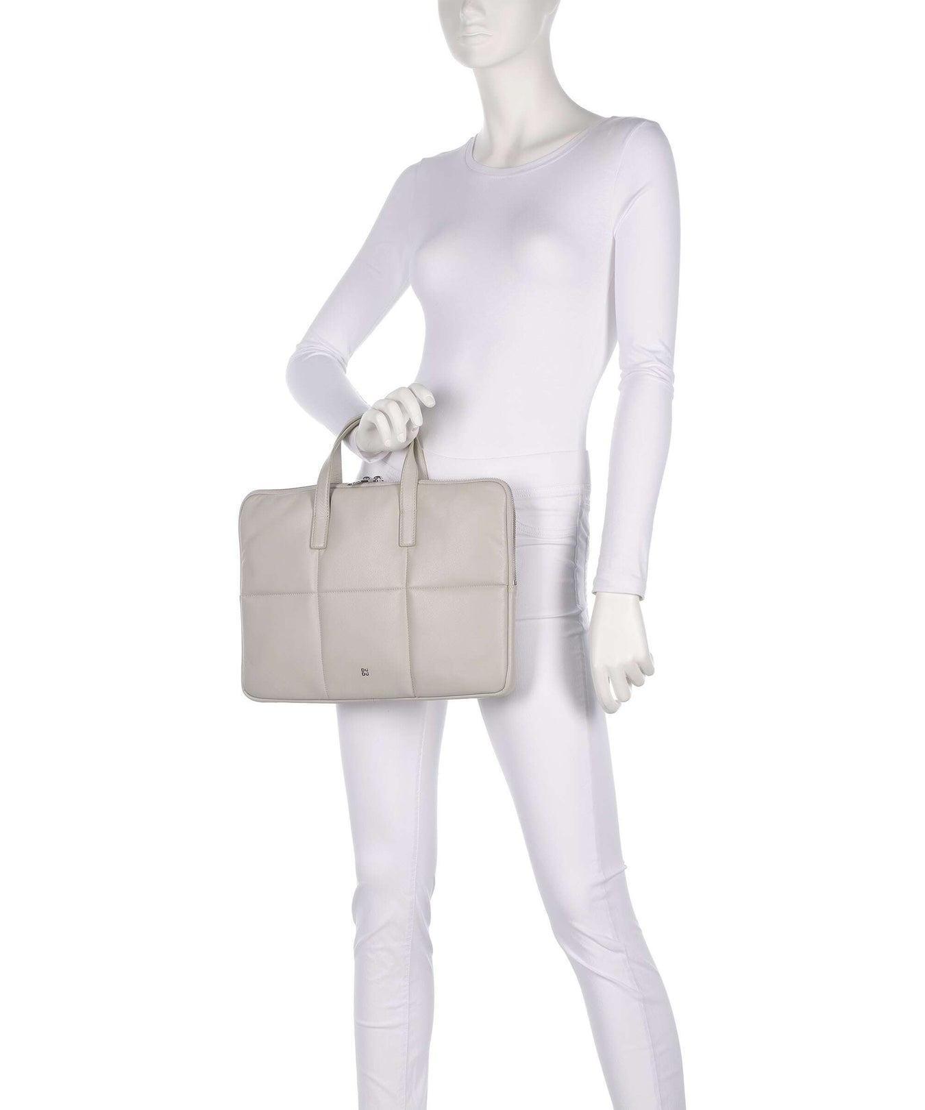 DuDu Bags Togean Briefcase pearl grey