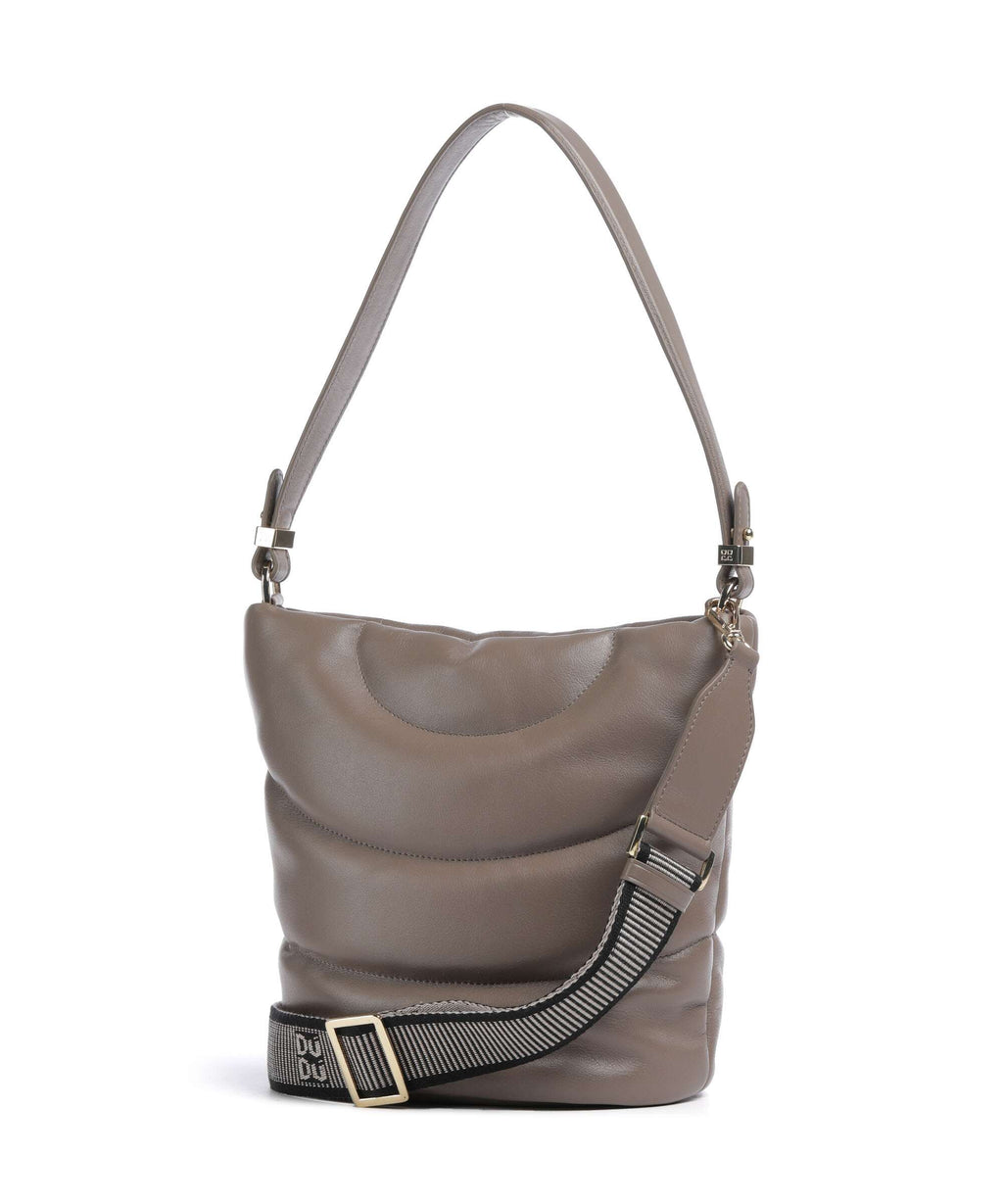 DuDu Bags Barbara M. Bucket bag taupe