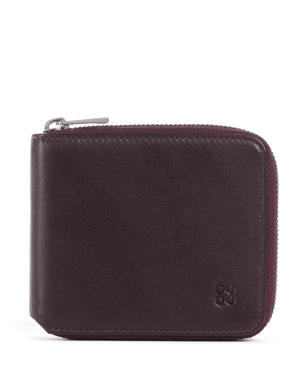 DuDu Bags Faro RFID Wallet dark burgundy
