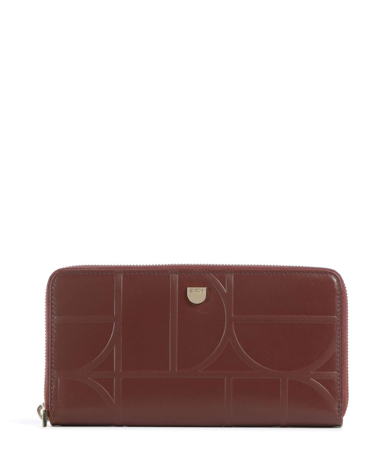 DuDu Bags Up! RFID Wallet chocolate/lilac