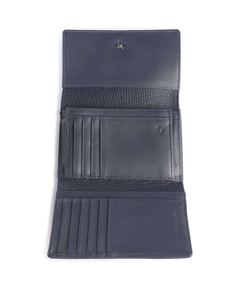 Mandarina Duck Mellow Leather Wallet dress blue