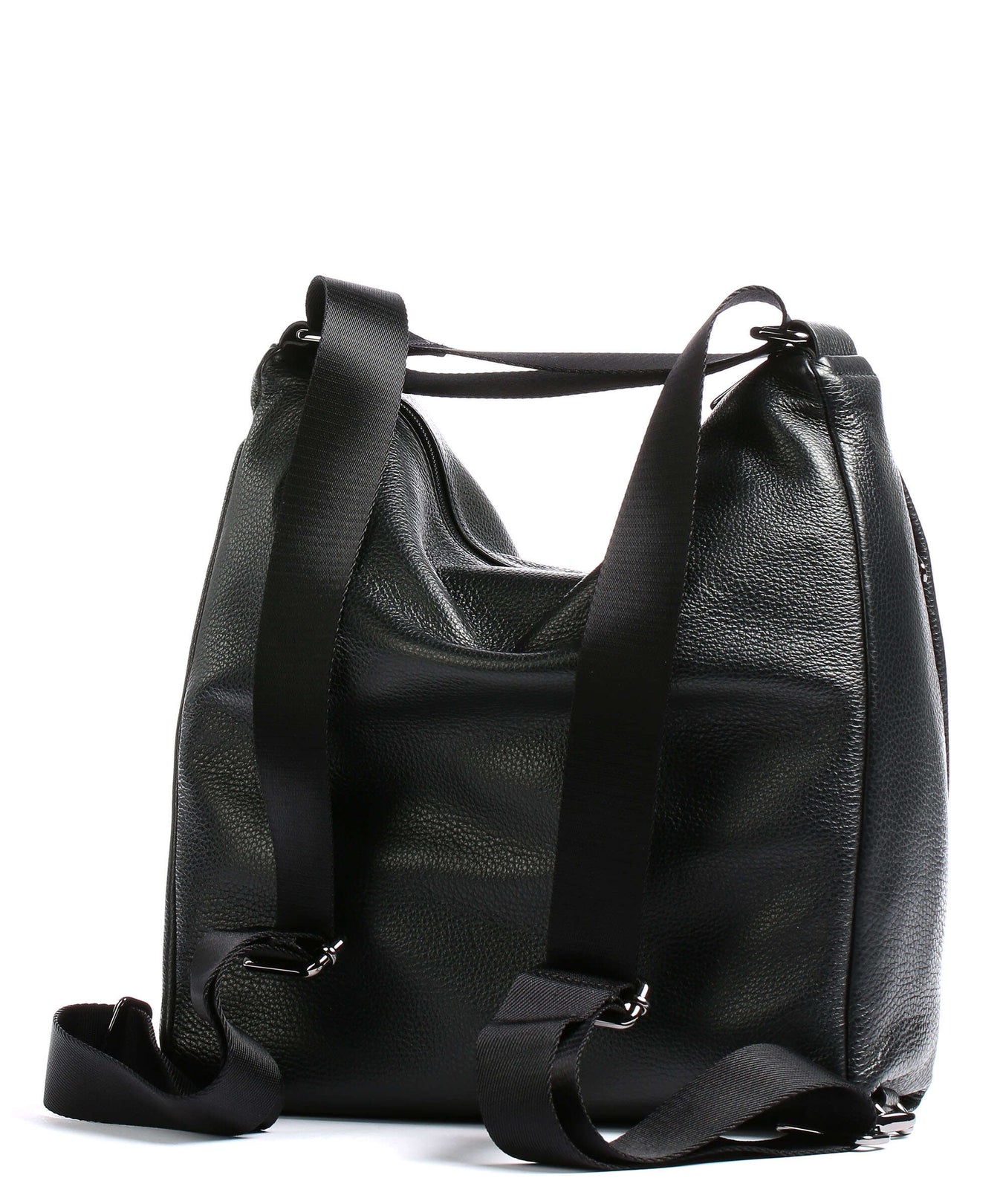 Mandarina Duck Mellow Leather Backpack bag nero