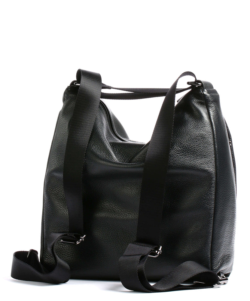 Mandarina Duck Mellow Leather Backpack bag nero