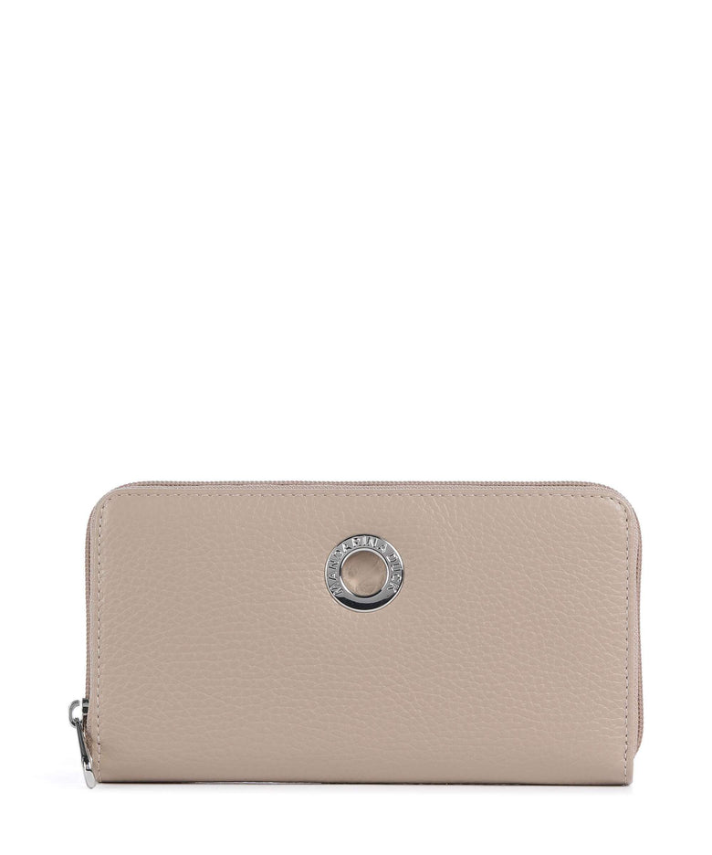 Mandarina Duck Mellow Leather Wallet warm taupe