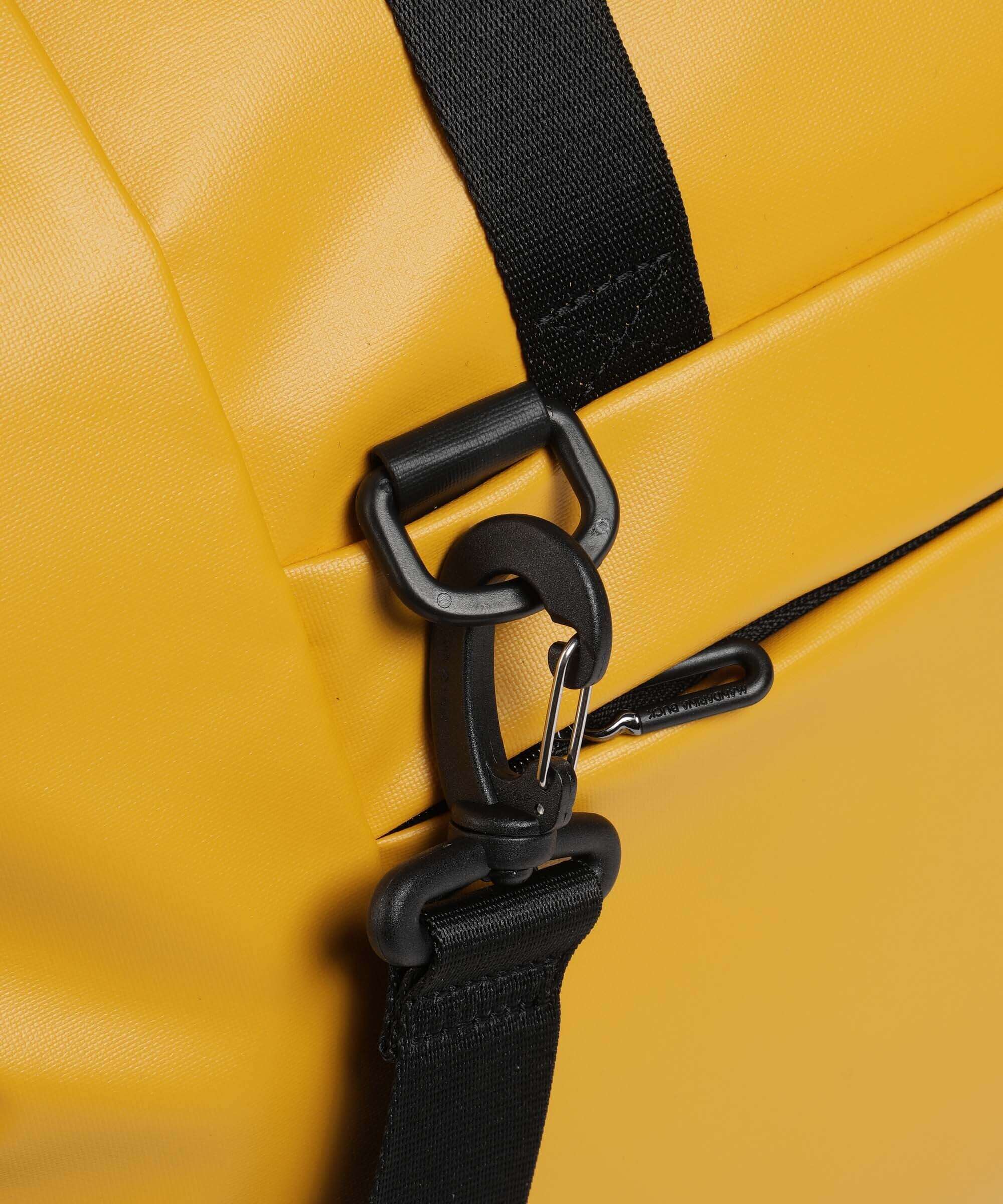 Mandarina Duck Eco Coated Weekend bag duck yellow