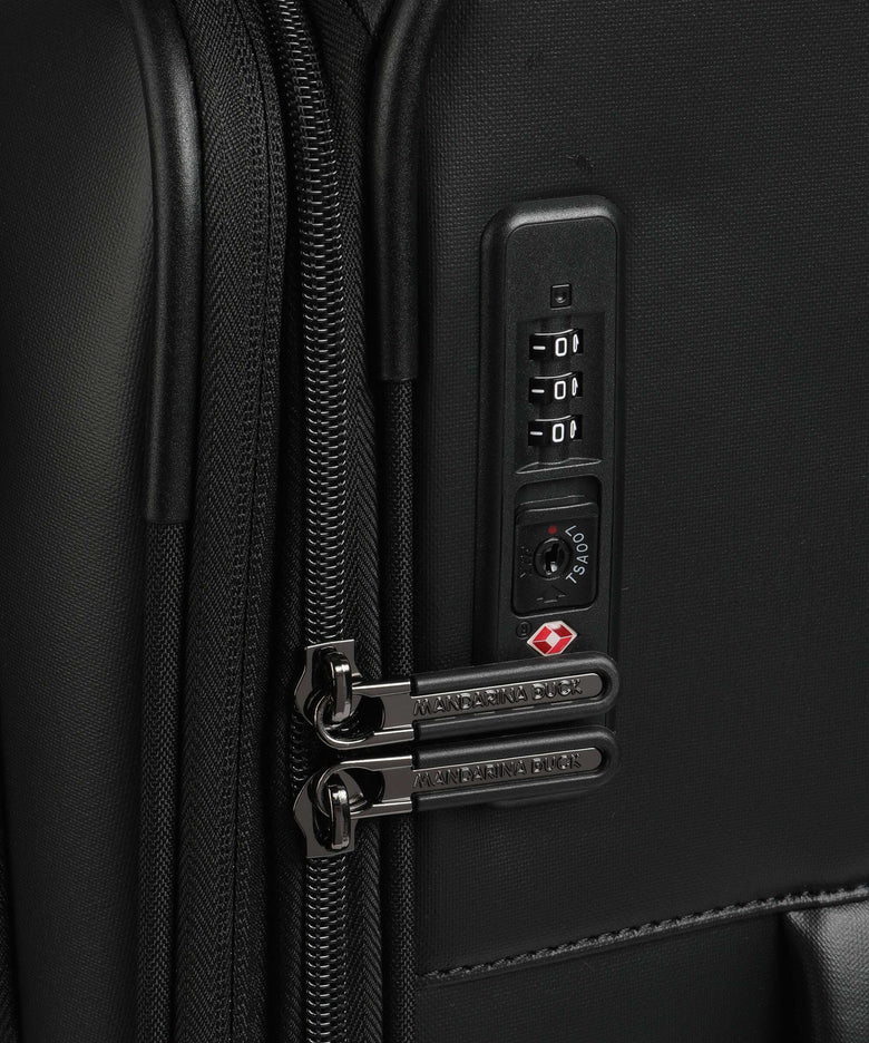 Mandarina Duck Eco Coated Spinner (4 wheels) black