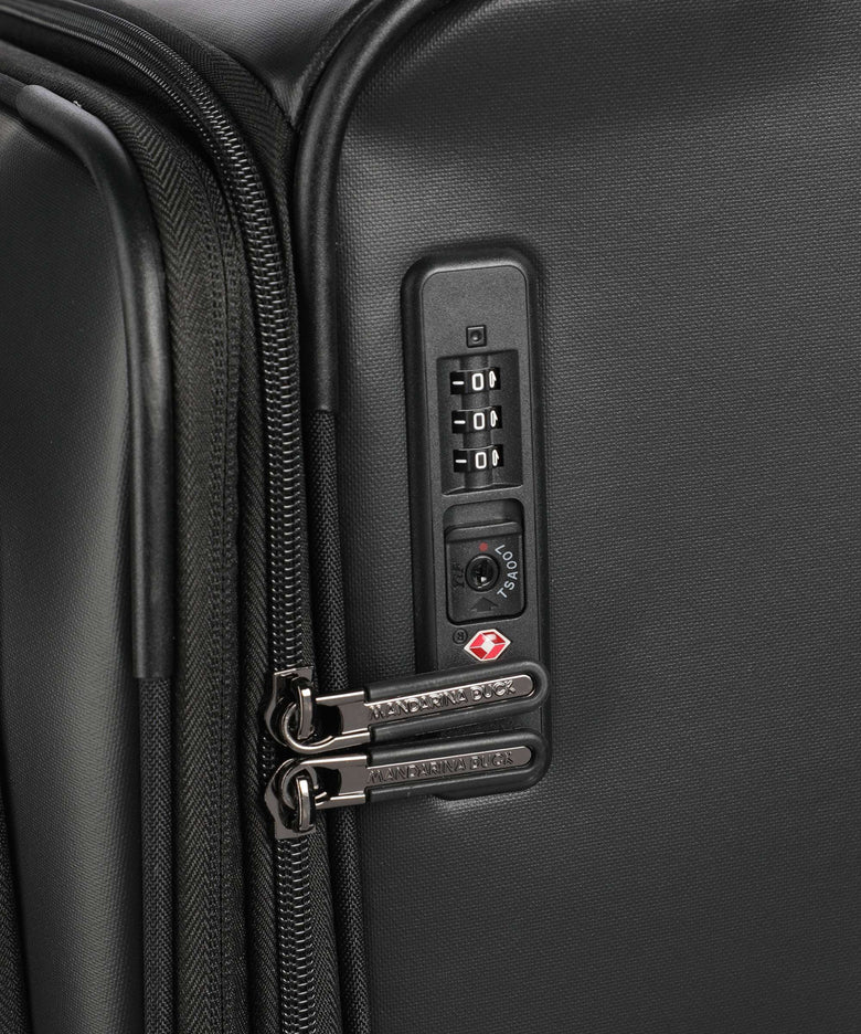 Mandarina Duck Eco Coated Spinner (4 wheels) black