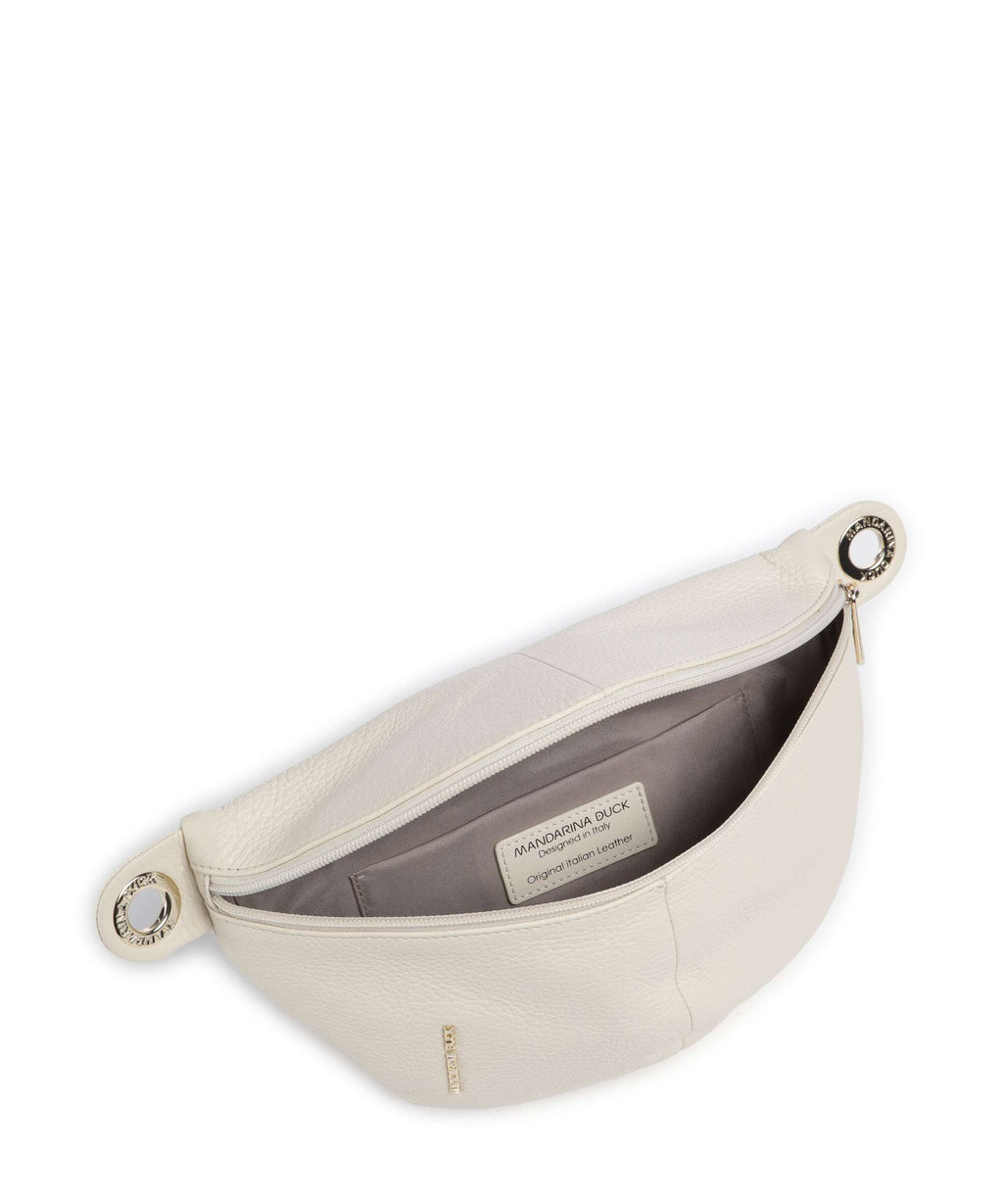 Mandarina Duck Mellow Leather Belt bag almond