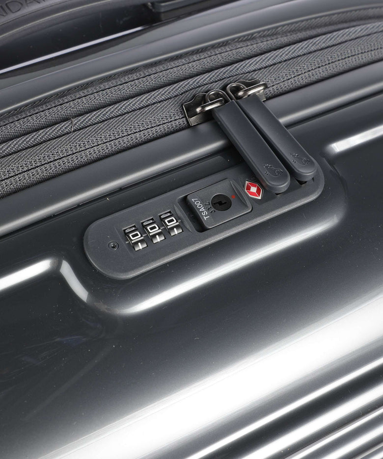 Mandarina Duck Logoduck+ Metal Spinner (4 wheels) anthracite