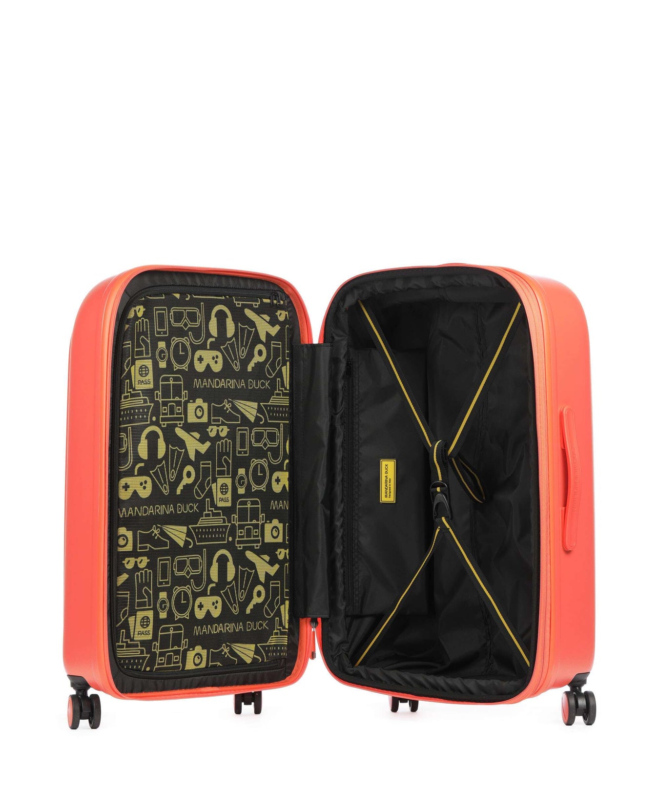 Mandarina Duck Logoduck+ Spinner (4 wheels) pumpkin