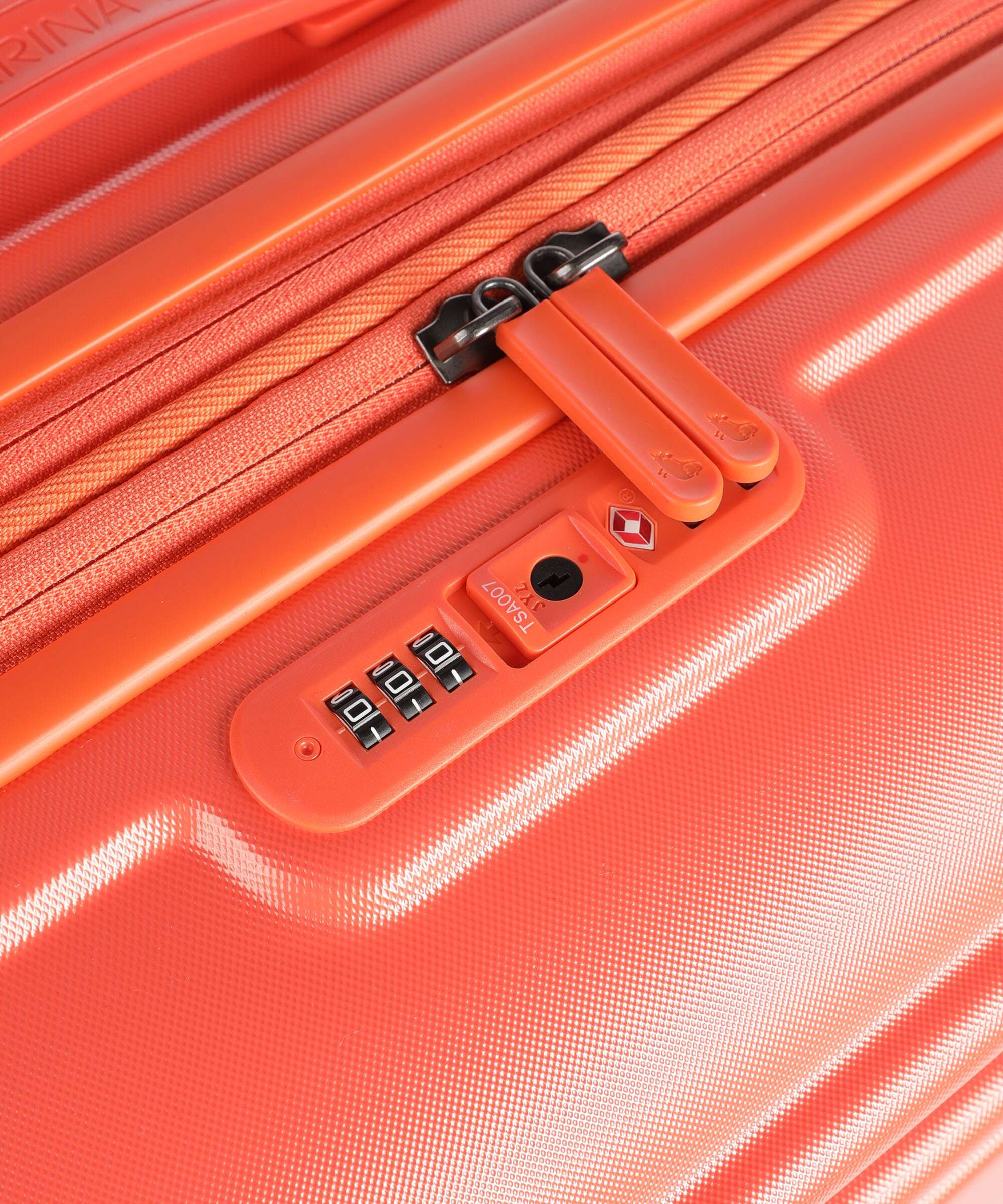 Mandarina Duck Logoduck+ Spinner (4 wheels) pumpkin