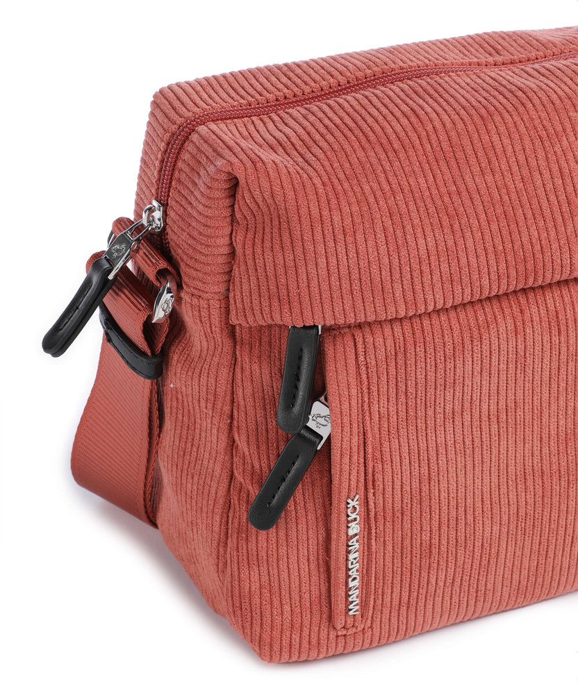 Mandarina Duck Hunter Velvet Crossbody bag winter rose