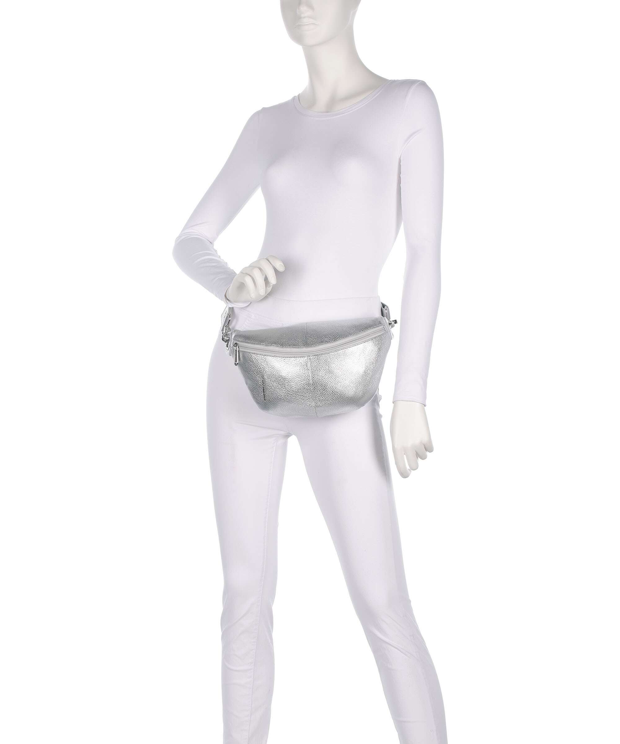 Mandarina Duck Mellow Metal Belt bag silver
