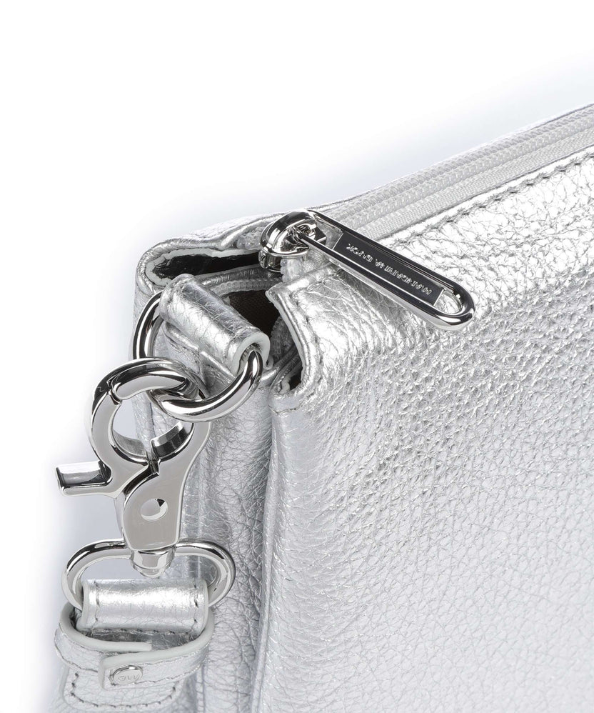 Mandarina Duck Mellow Metal Crossbody bag silver