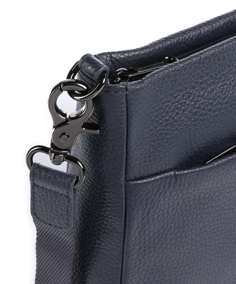 Mandarina Duck Mellow Leather Crossbody bag dress blue