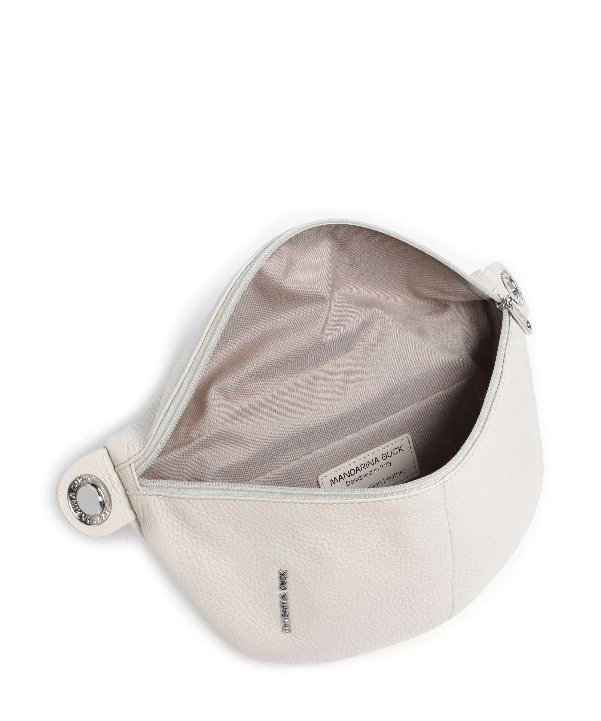 Mandarina Duck Mellow Leather Belt bag cashmere