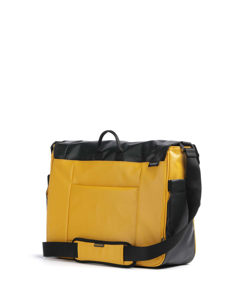 Mandarina Duck Eco Coated Messenger bag duck yellow