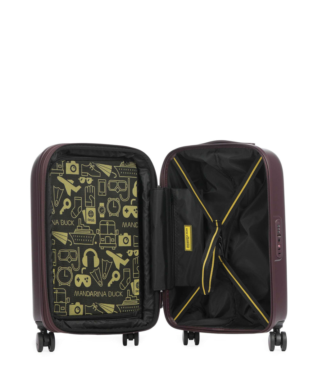 Mandarina Duck Logoduck+ Spinner (4 wheels) choco ice