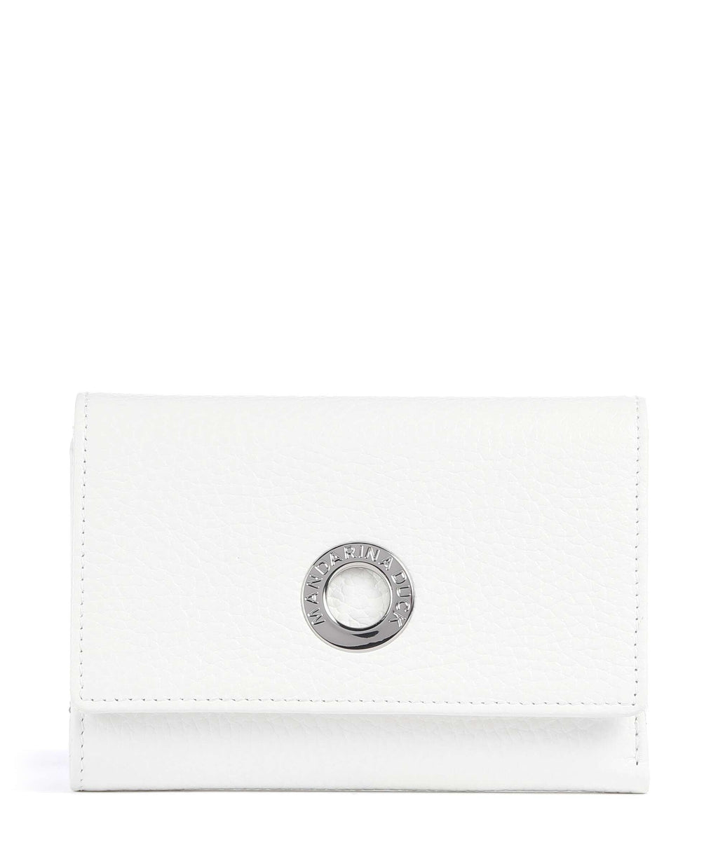 Mandarina Duck Mellow Leather Wallet blanc