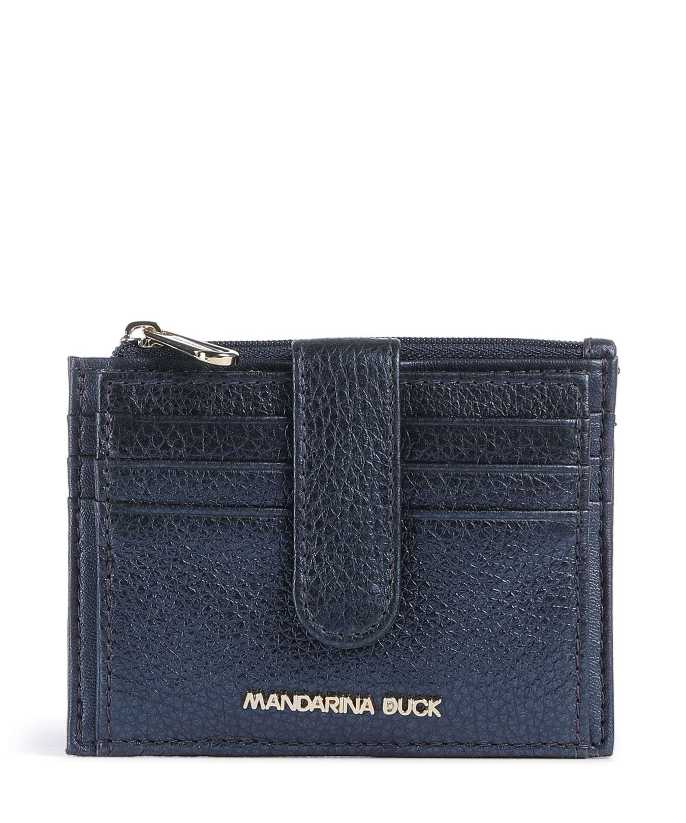 Mandarina Duck Mellow Metal Credit card holder blue indigo