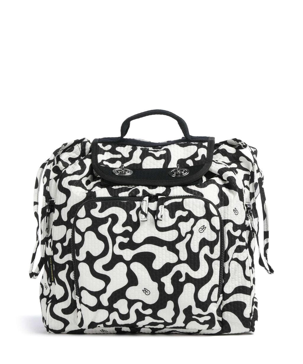 Mandarina Duck Revival Moire Backpack moire