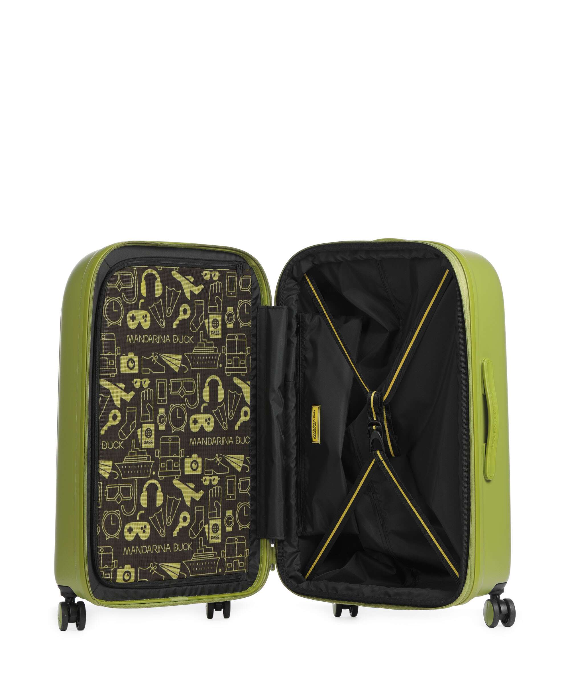 Mandarina Duck Logoduck+ Spinner (4 wheels) winter olive