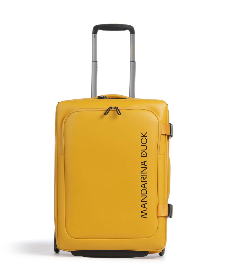 Mandarina Duck Eco Coated Spinner (4 wheels) duck yellow