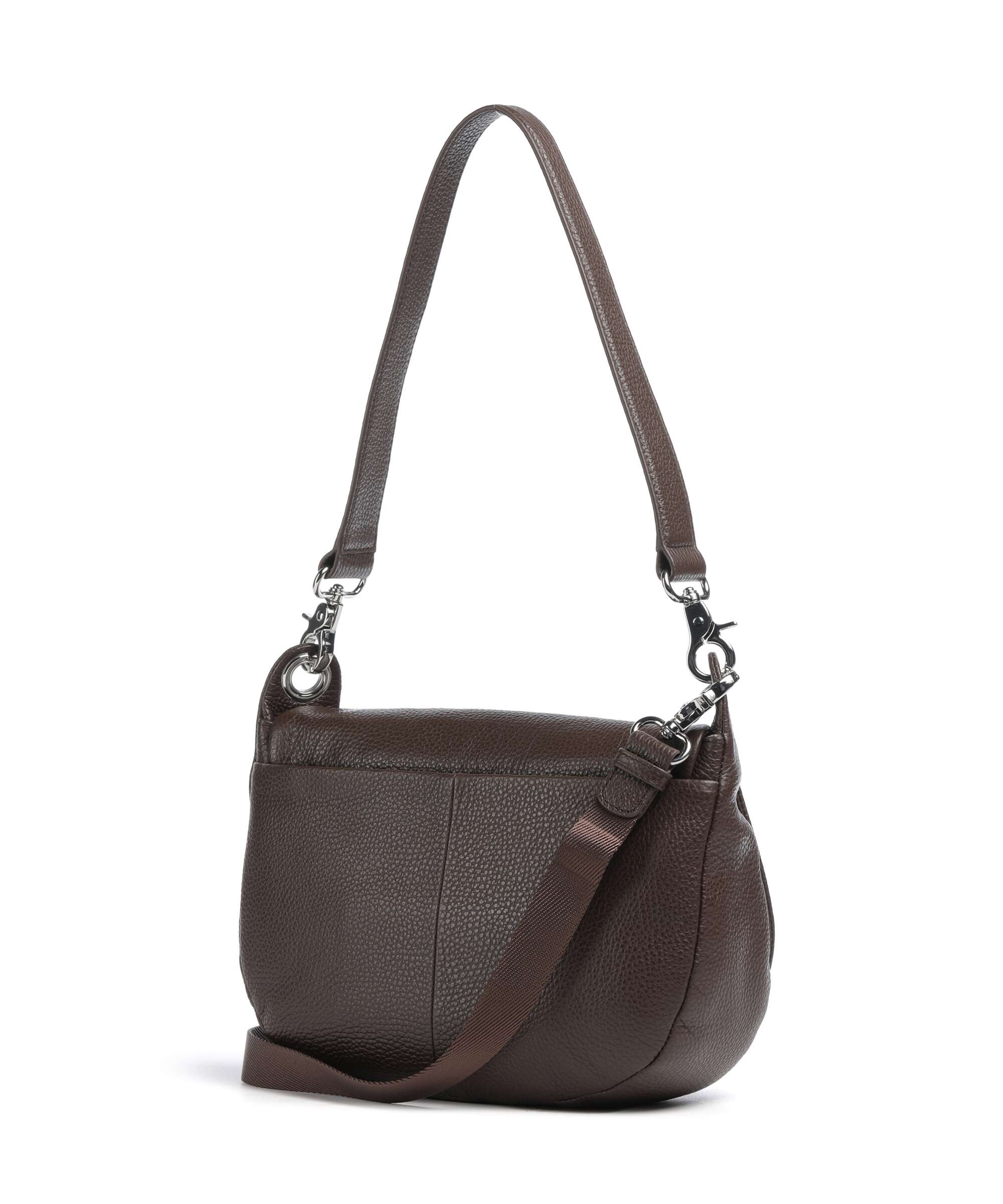 Mandarina Duck Mellow Leather Shoulder bag espresso