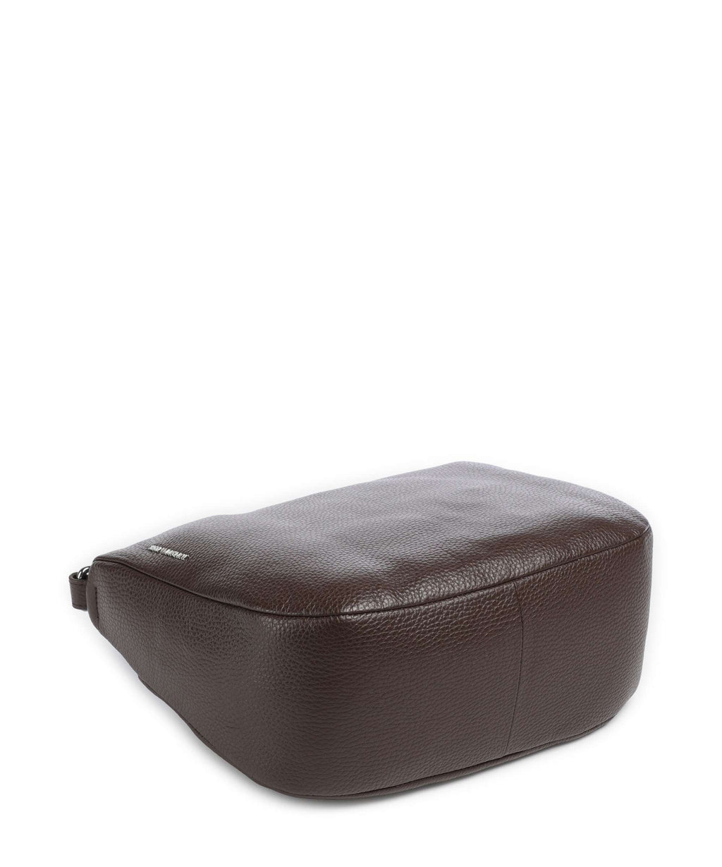 Mandarina Duck Mellow Leather Crossbody bag espresso