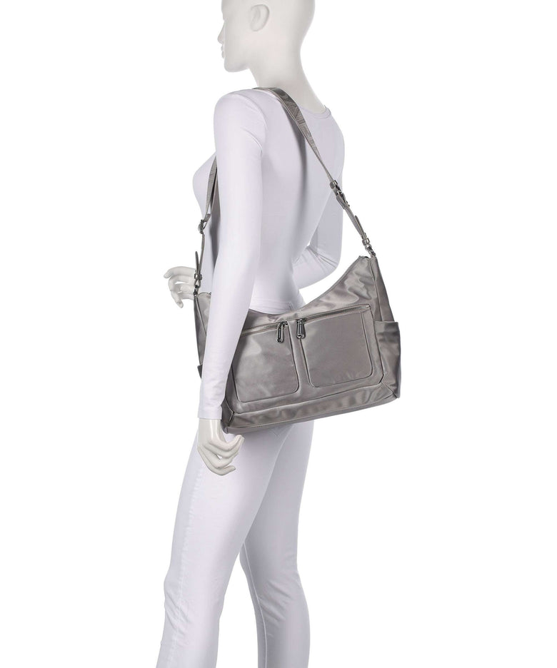 Mandarina Duck Active Lux Hobo bag gun metal