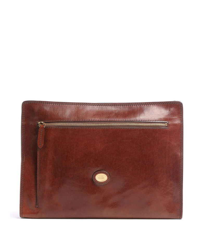 The Bridge Portfolio marrone