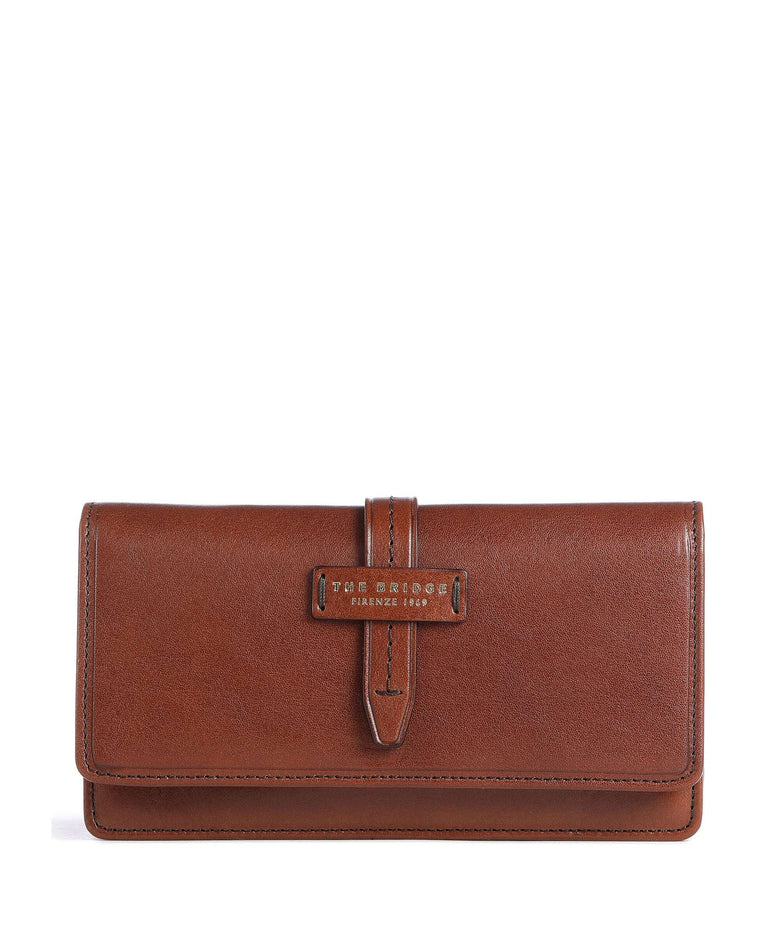 The Bridge Florentin RFID Wallet marrone