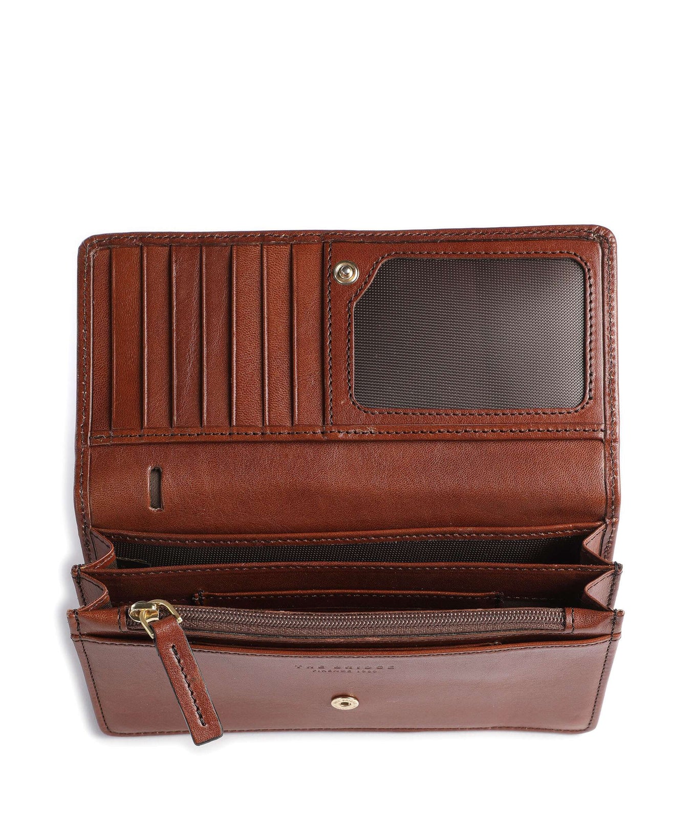 The Bridge Florentin RFID Wallet marrone