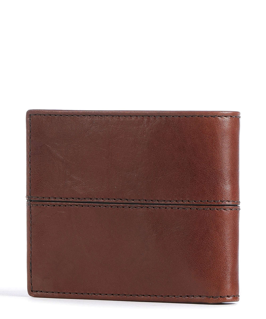 The Bridge Vespucci RFID Credit card holder marrone