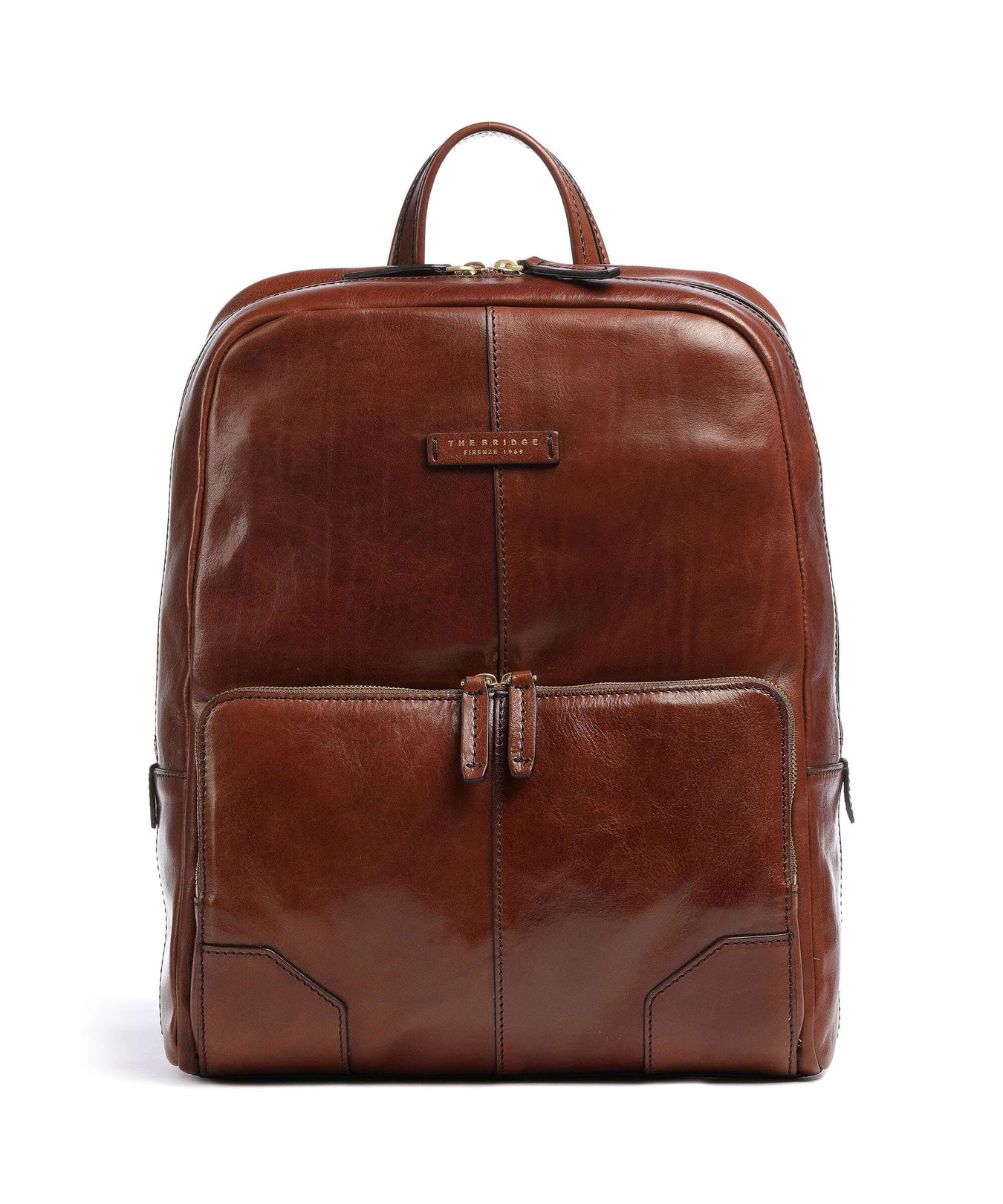 The Bridge Vespucci Backpack marrone