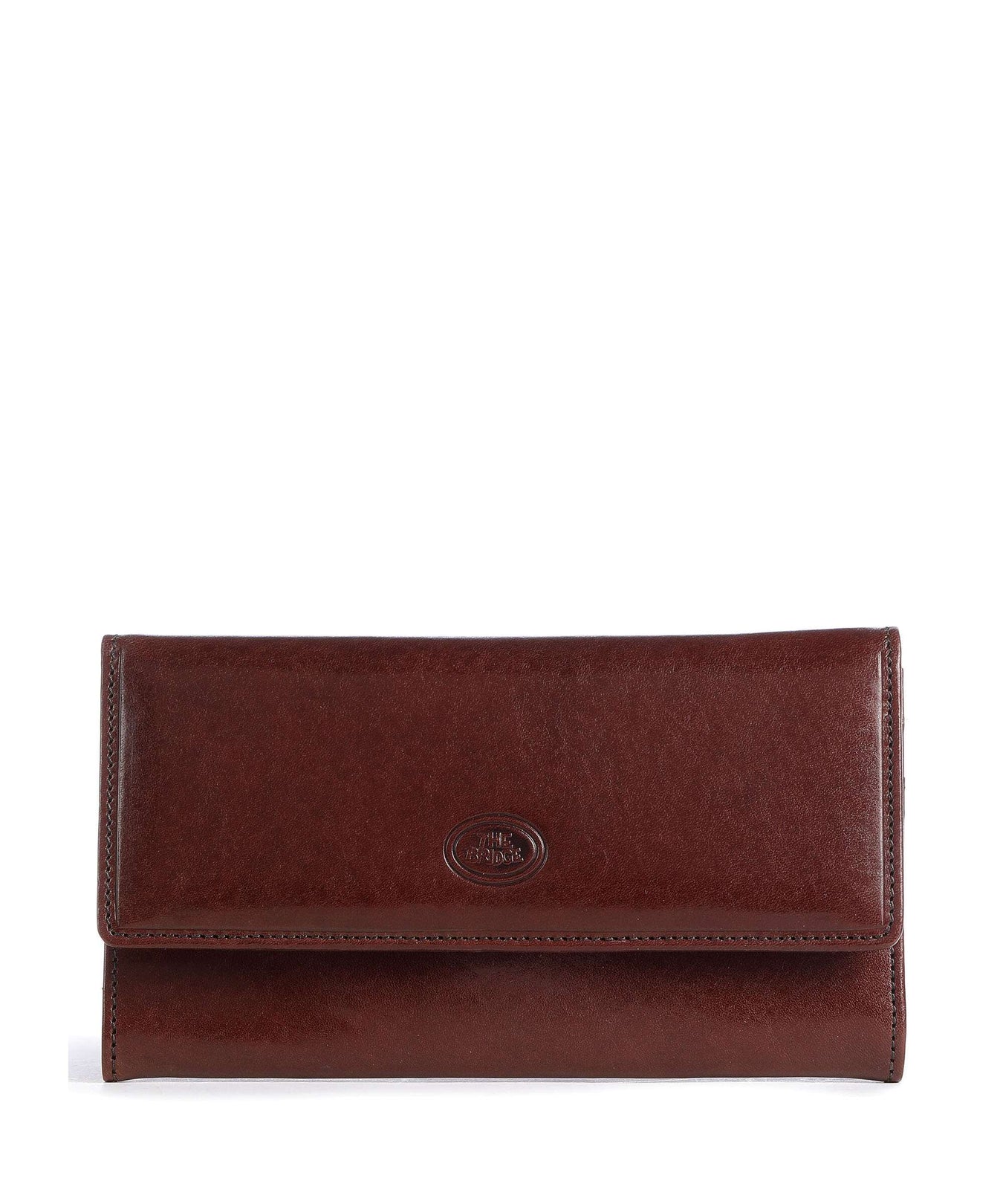 The Bridge Story Donna RFID Wallet marrone