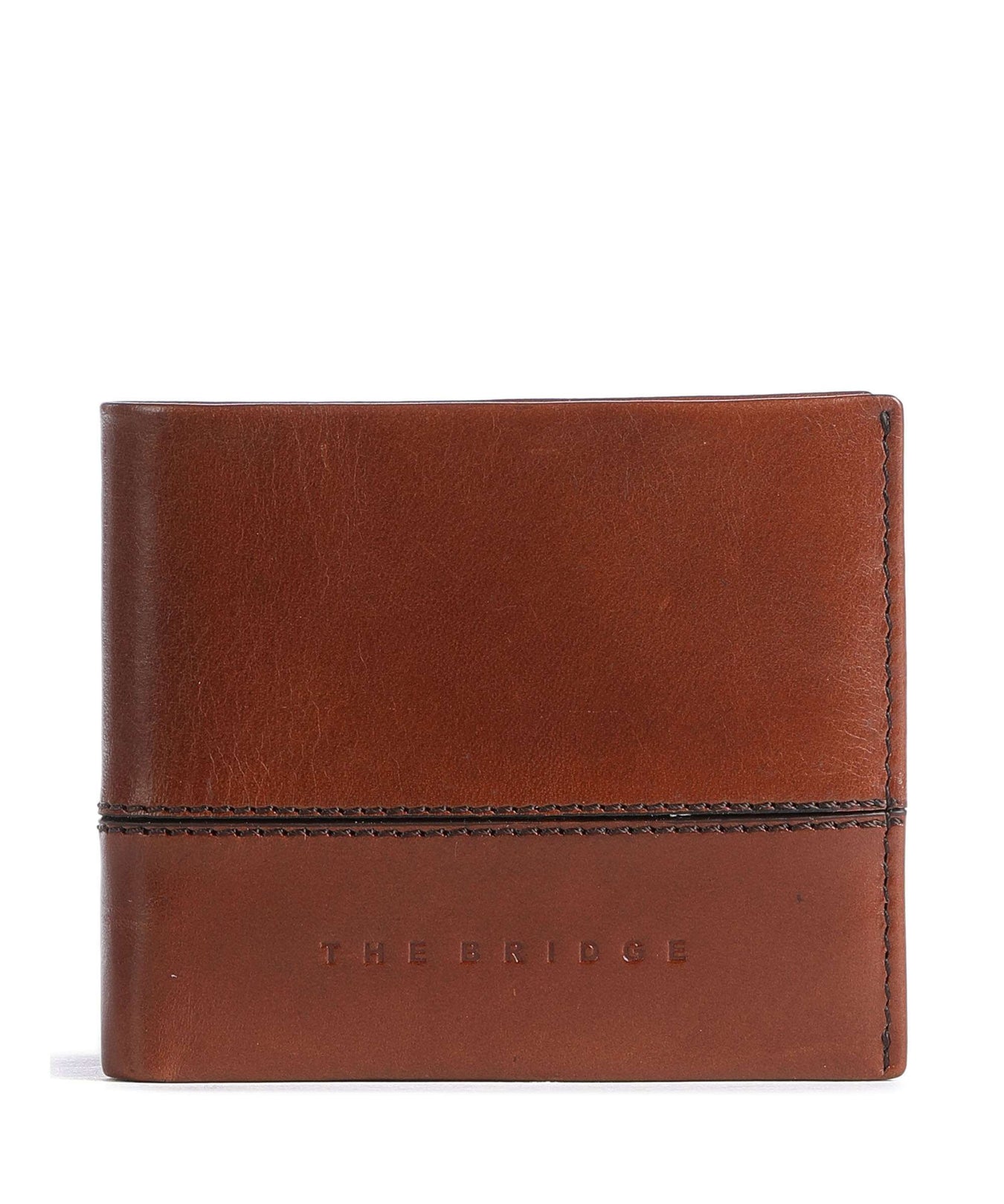The Bridge Damiano RFID Wallet marrone
